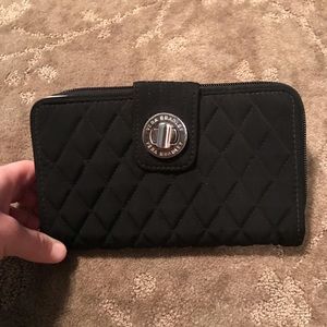 Vera Bradley turn lock wallet